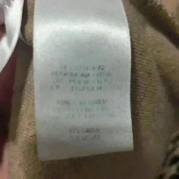 Jones studio leopard print velour zip up jacket. Size small - Picture 7 of 7